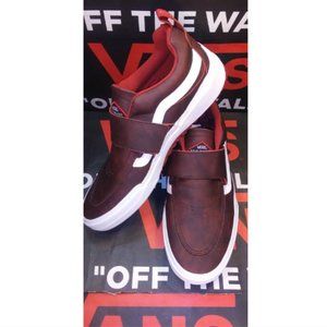 Vans Men's 4.5/Women's 6 Kyle Walker Pro 2 Red/Black Leather VNOA4UW3REB